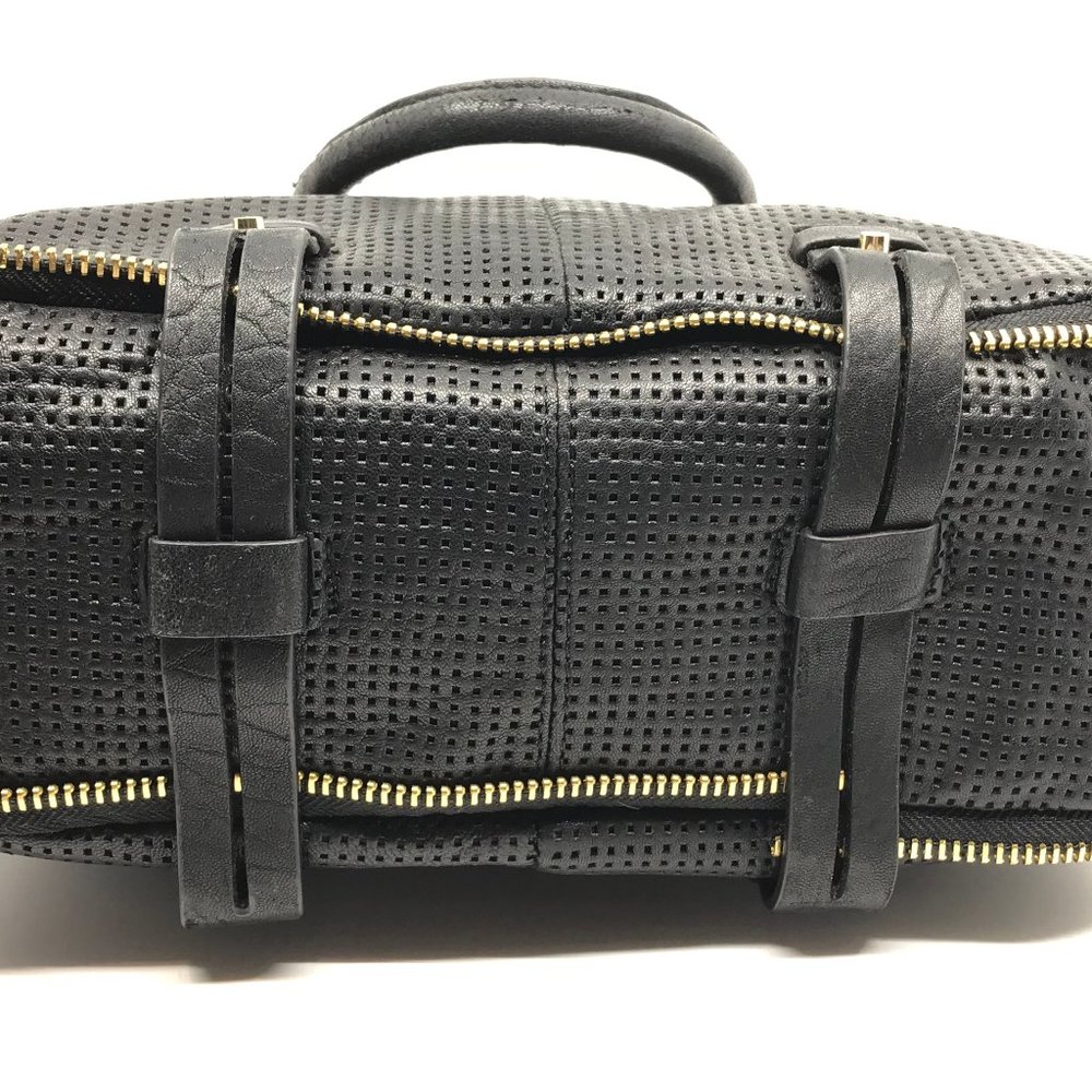 She + Lo Mini RISE ABOVE Leather Satchel Handbag - Picture 3 of 7